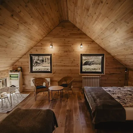 Osada Krasne - Blisko Natury Lodge Bukowiec (Lower Silesia)